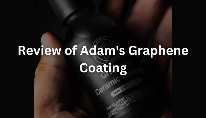 Adam's UV Ceramic Paint Coating - DIY Review
