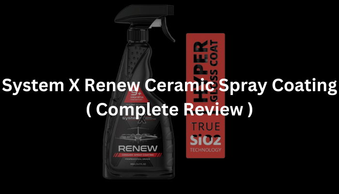 System X Renew Ceramic Spray